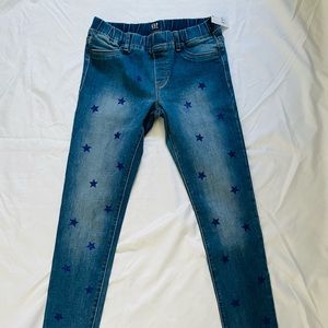 New with tag; Girls Gap Jean Stretch Jegging Size 14